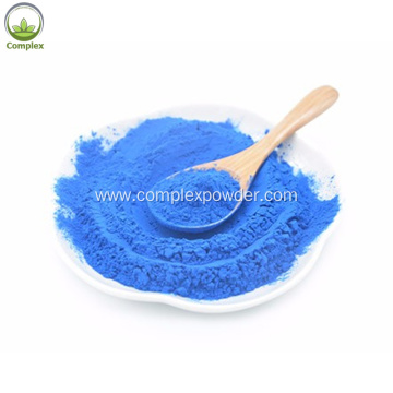 Supply Cosmetic Grade GHK-CU Blue Copper Peptide Powder